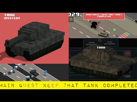 Smashy Road: Wanted 2 [ KEEP THAT TANK ] Main Quest Completed  " TANK " Unlocked New Missions