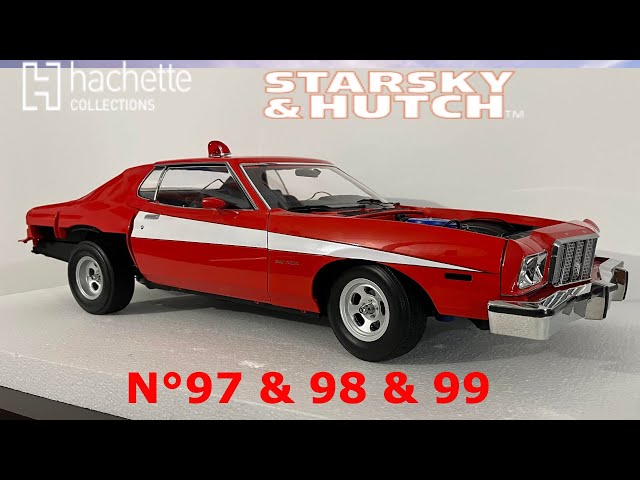 STARSKY & HUTCH N°97 & 98 & 99 CONSTRUIRE LA FORD GRAND TORINO