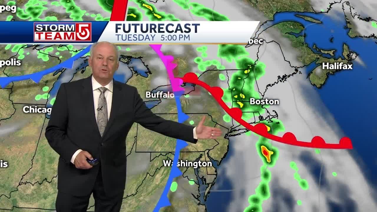 breaking free Video: Heavy downpours likely as wet, humid weather moves in