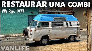 RESTAURAR y CAMPERIZAR vieja combi oxidada  Aventura en América 1x03