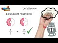 Underwater Math: Equivalent Fractions Quiz