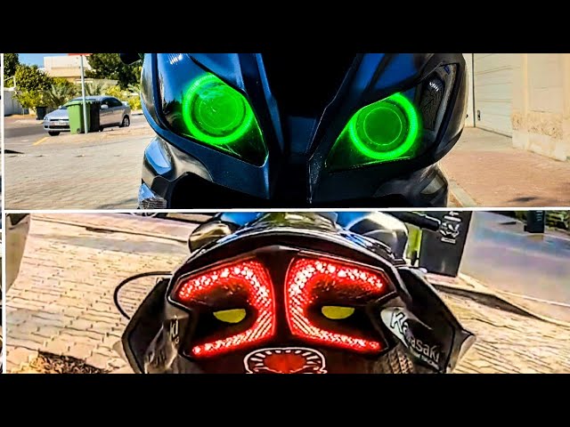 トロピカルランド BEST ZX6R (2013-2018) Head Lights and Tail Lights. #KTMOTO