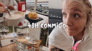 48H CONMIGO | Cambio de look ¿SALE MAL?, veterinario, cafecito & paseo by Elizabeth Romo 296 views 6 months ago 16 minutes