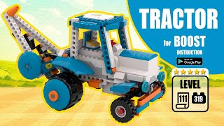 LEGO BLUE TRACTOR | Лего синий трактор  instruction BOOST 2023