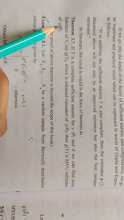 37-minimum-variance-unbiased-estimator-mvue-meaning-and-proof