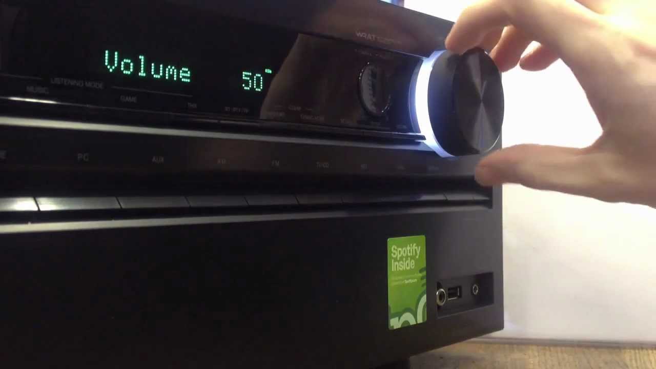 Onkyo TXNR616 Knob Feel Review YouTube