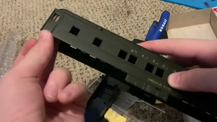 Vintage Athearn  ho scale passenger car kit