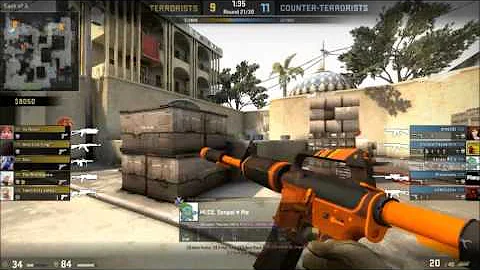 CSGO Epic Ninja Defuse 1v4 3k clutch