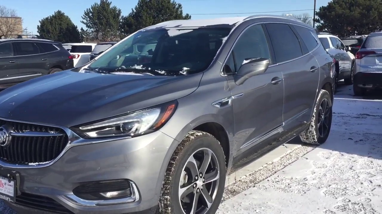 2019 Buick Enclave AWD 7 Heated Steering Hands Free Hatch Silver Oshawa