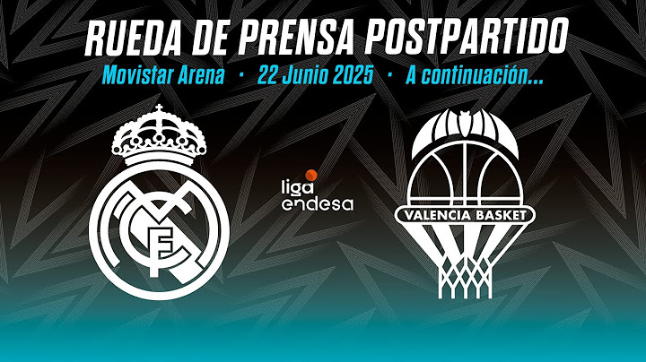 Post-game Press Conference | Real Madrid - Valencia Basket | 2º partido del playoff final