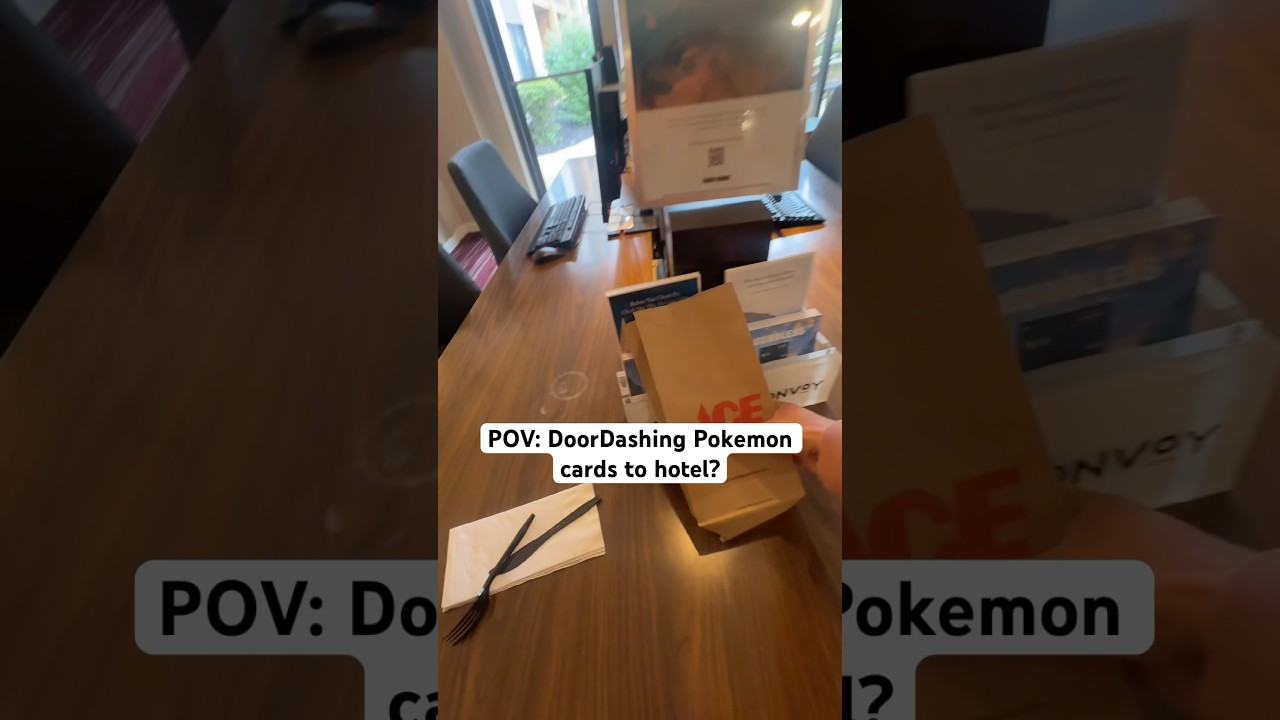 doordash pokemon cards A food delivery turned into the best pull of his life, This driver was making a routine delivery when he spotted a pack of taped to the door with a note that read:, "Here's an Can you DoorDash Pokmon Cards?