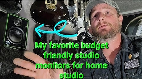 Budget Friendly studio monitors. Mackie CR-X Series, 3-Inch Multimedia Monitors Pair Review