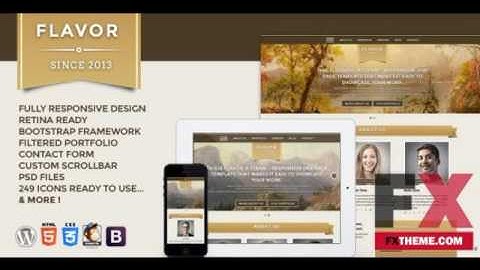 Onepage Parallax WordPress Theme by Wat Gerald