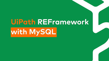 UiPath REFramework using queues in MySQL(English video)