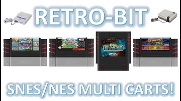 Retro-Bit Multi-Carts for the SNES and NES!