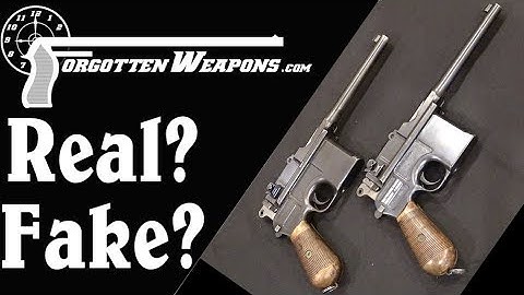 Real, Reworked, or Faked? Authenticating a C96 Mauser