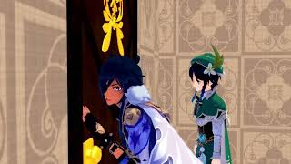 [MMD Genshin Impact] Come Out Of Bathroom