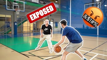 TRASH TALKER Calls Me Out And Gets EXPOSED!  Intense 1v1 Basketball!