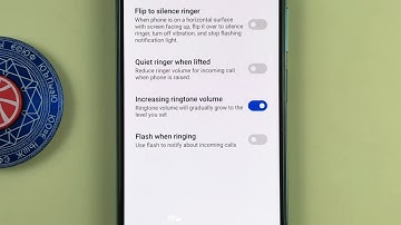 How to gradually increase the ringtone volume when there is an incoming call on Xiaomi Redmi Note 10