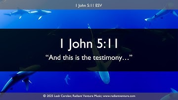 And This is the Testimony (1 John 5:11 ESV) - Bible verse song [free chord chart below]