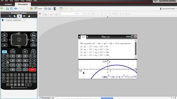 TI Nspire Graphing Circles June 2016 Question 19