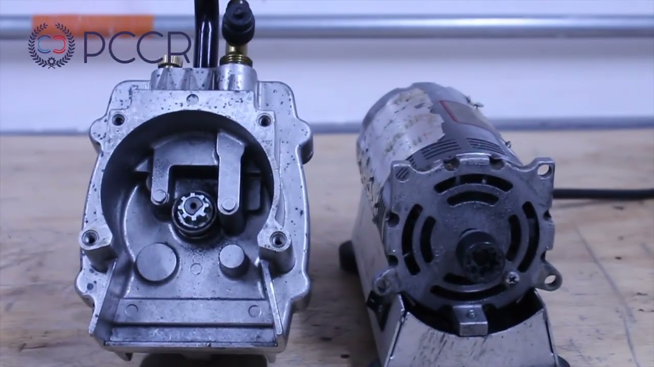 Mantenimiento a bomba de vacío