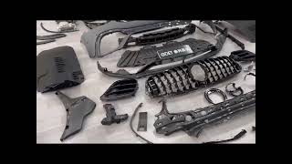 2020-2022 Benz Glc X253 Upgrade Glc63 Amg Bodykit