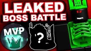 THE GAMES 1X1X1X1 BOSS BATTLE LEAKS! DOMINO CROWN PRIZE & MVP PRIZE LEAKS!? (ROBLOX) screenshot 5