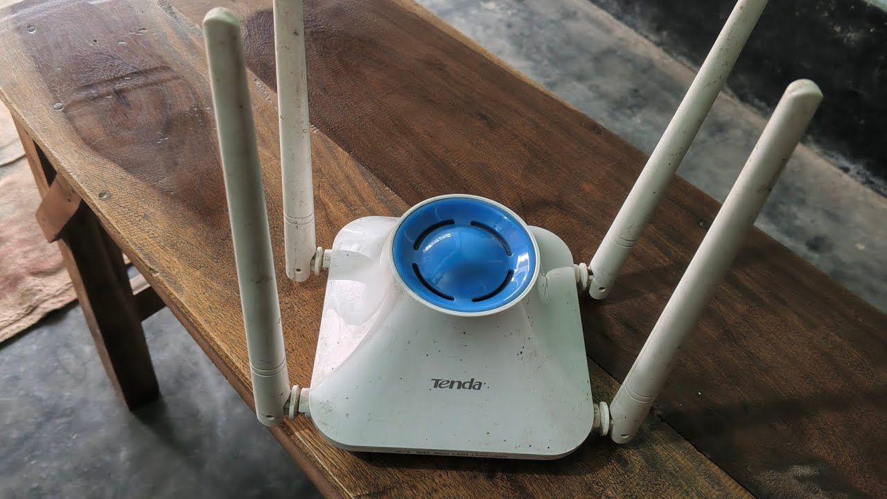 Phone Router Red Old old router and new router.tenda f3.smart phone sell and service.# ...