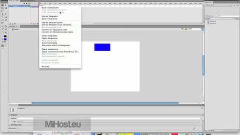 Tutorial básico de Flash CS4: Animaciones simples