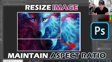 PHOTOSHOP : HOW TO RESIZE IMAGE AND MAINTAIN THE ASPECT RATIO ( NO STRETCHING AND KEEP THE QUALITY)