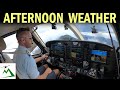 Working the Afternoon Rain & Clouds To Get Home | Bush Pilot Flight Vlog in Papua New Guinea