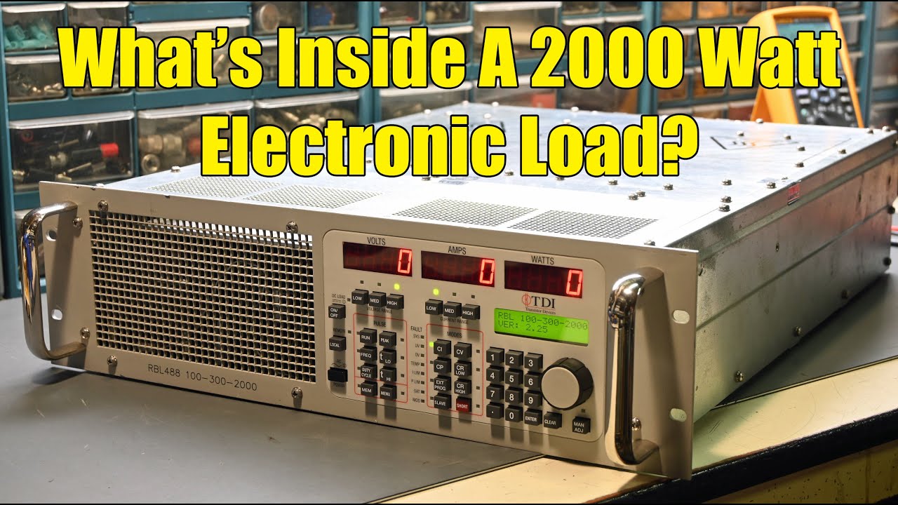 What's Inside A 2000 Watt Electronic Load?