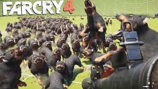 EL ATAQUE DE LOS 450 PERROS DE PRESA | FAR CRY 4