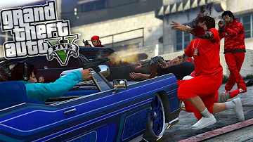 GTA 5 ONLINE | BLOODS VS CRIPS WAR EP. 1 [HQ]