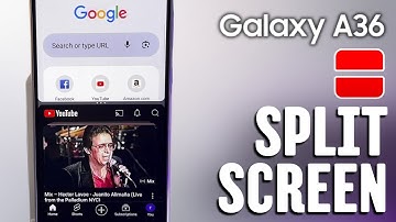 Samsung Galaxy A36 Guide - How to Use Split Screen