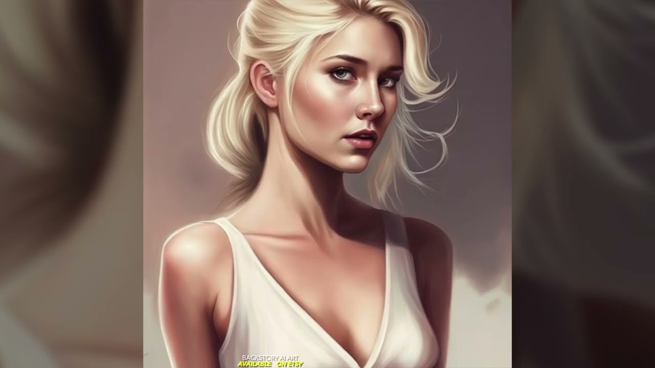 Midjourney AI Generated Pin Ups of Pretty Girls: A Visual Journey
