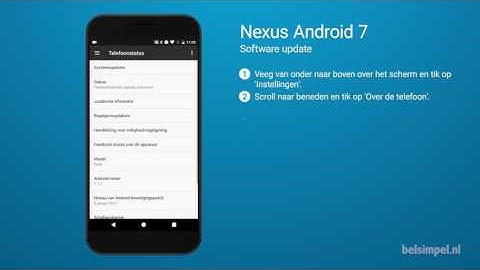Tips & Tricks - Nexus smartphone: Software update (Android 7)