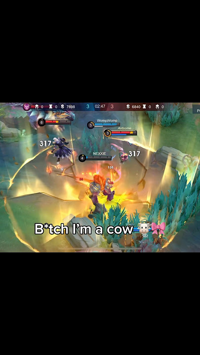 B*tch i’m a cow 🐮 #tank #mlbb #mobilelegends #francoteam #xotic #nexxie