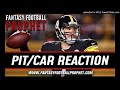 Steelers vs. Panthers Instant Reaction - NFL Thursday Night Football