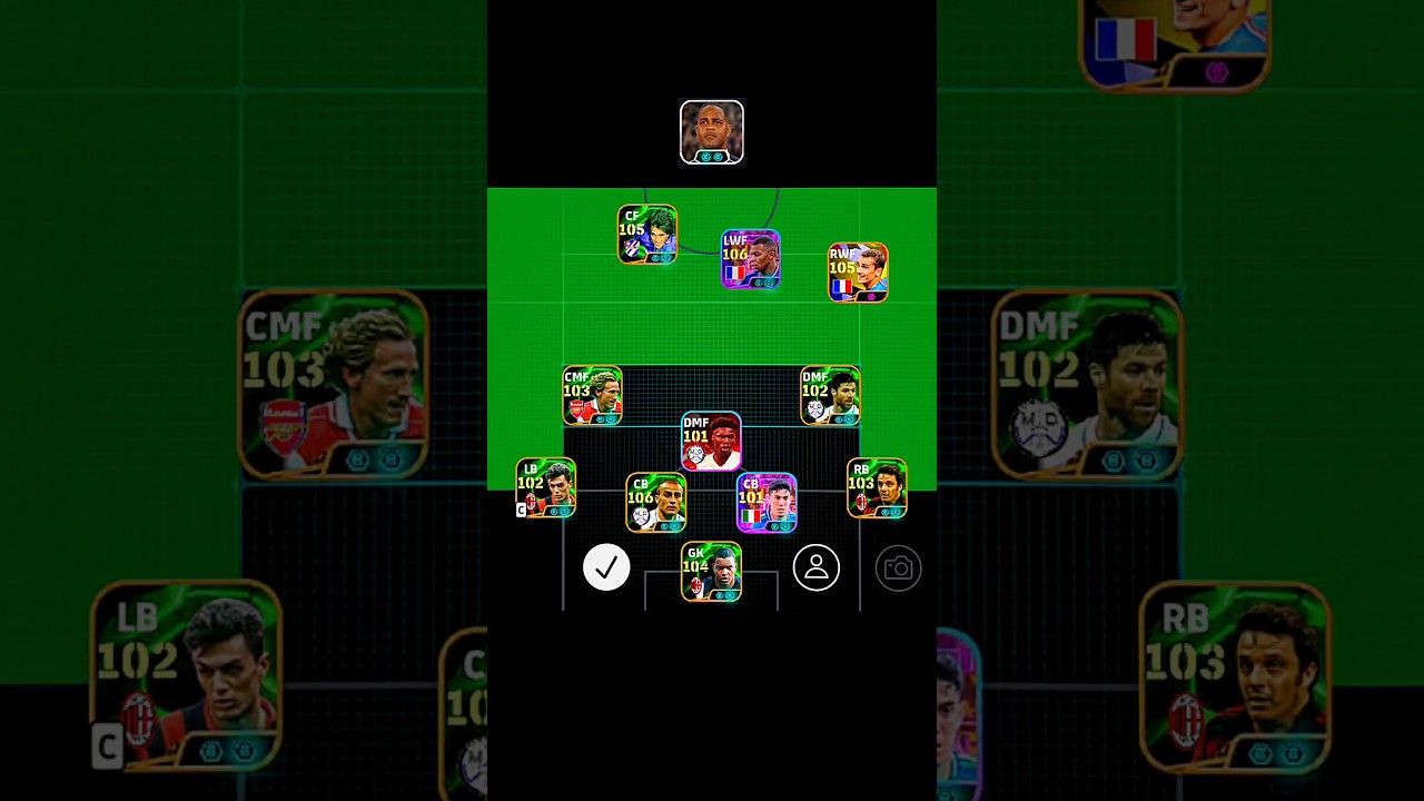 P. Kluivert best possession game formation playstyle #efootball #efootball2025 #shortsvideo #shorts