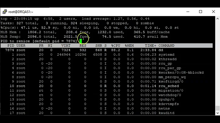 How To Change The Priority Of a Process, Renice & nice a Process In Linux (RHCSA 8, Lesson 11F)