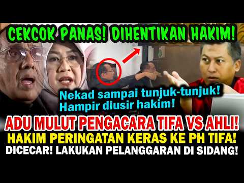 Heated Argument! Tifa's Pretrial Hearing Turns into Lawyer vs. Expert Clash! Immediately Halted b...