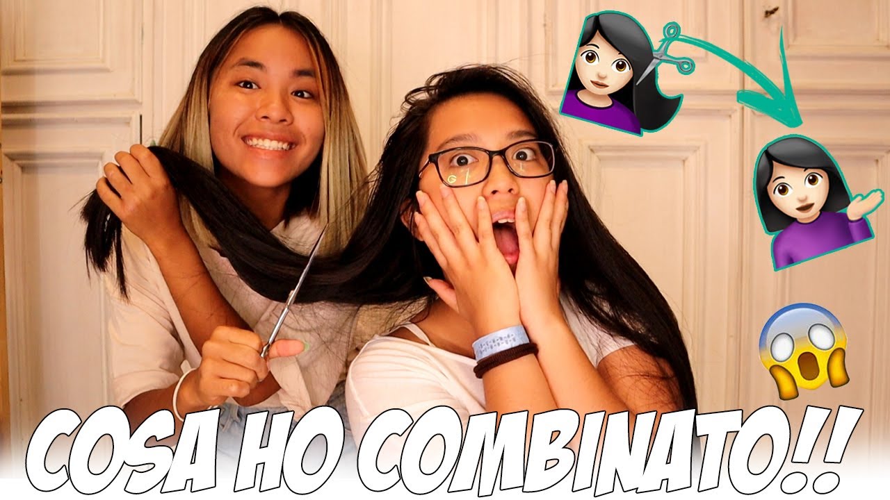 TAGLIO I CAPELLI LUNGHISSIMI DI MIA CUGINA😱 - ESTREMO!!