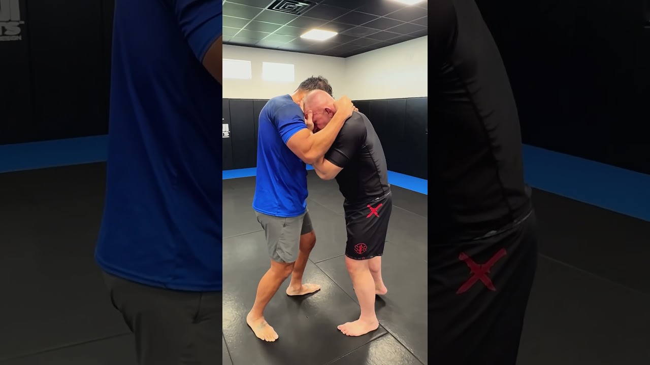 Cover n Crash to a body lock takedown 