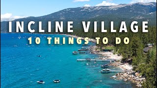 Incline Village Lake Tahoe: 10 Things to do in the Summer!