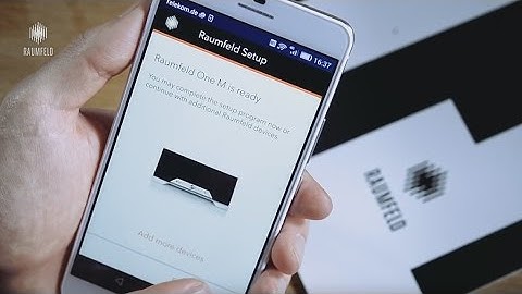 RAUMFELD Setup einrichten und konfigurieren – ganz einfach!