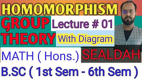 Homomorphism Lecture # 01 | Introduction | Group Theory | Abstract Algebra | B.Sc Math| Safiqul Sir