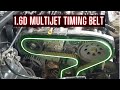 Fiaт 1.6D MultiJet 77Kw 105Hp 198A3 Engine (Timing belt replace) Смяна ангренажен ремък