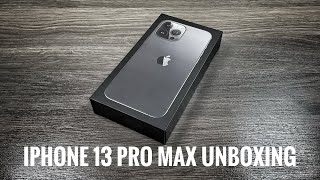 IPhone 13 Pro Max Graphite | Unboxing & Setup IPhone 13 Pro Max Graphite | Unboxing & Setup